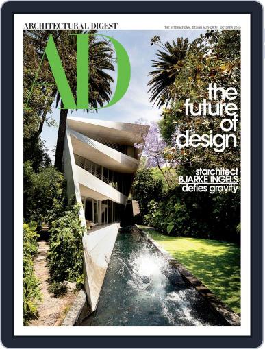 Architectural Digest October 1st, 2019 Digital Back Issue Cover