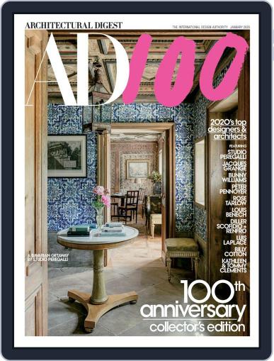 Architectural Digest January 1st, 2020 Digital Back Issue Cover