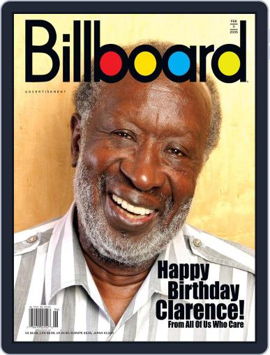 Billboard February 11th, 2006 Digital Back Issue Cover