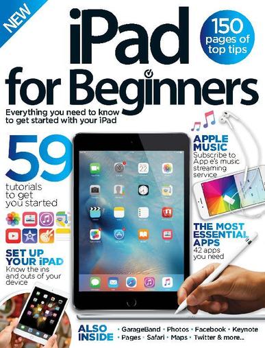 iPad for Beginners United Kingdom January 1st, 2016 Digital Back Issue Cover