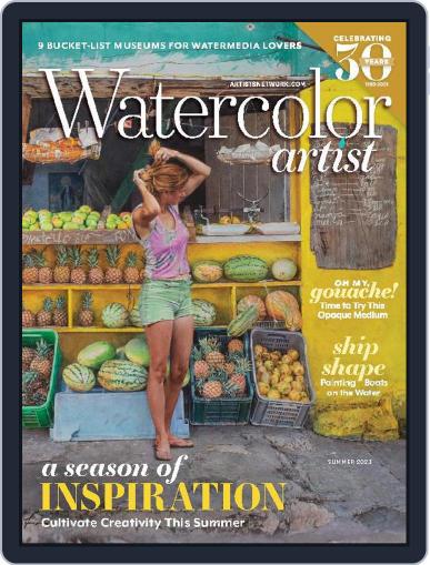 Watercolor Artist March 31st, 2023 Digital Back Issue Cover