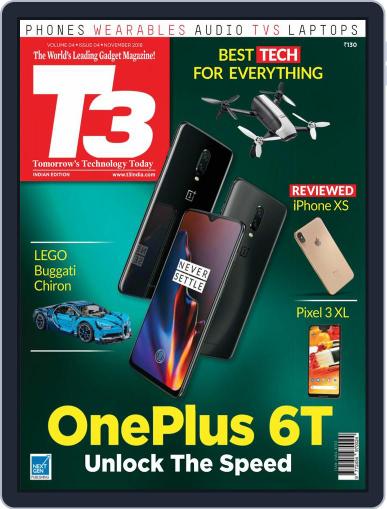 T3 India November 1st, 2018 Digital Back Issue Cover