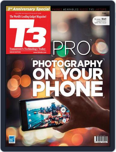 T3 India August 1st, 2018 Digital Back Issue Cover