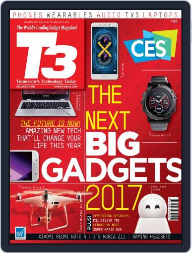 T3 India February 1st, 2017 Digital Back Issue Cover