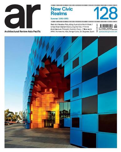 Architectural Review Asia Pacific January 11th, 2013 Digital Back Issue Cover