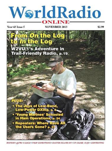 Worldradio Online November 5th, 2013 Digital Back Issue Cover
