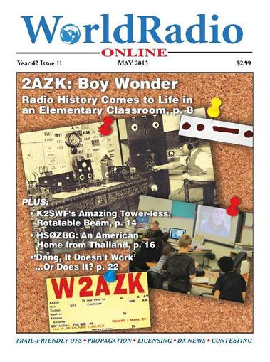 Worldradio Online April 25th, 2013 Digital Back Issue Cover