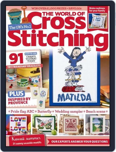The World of Cross Stitching June 1st, 2023 Digital Back Issue Cover