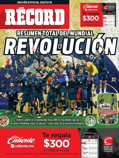 RÉCORD - Los Especiales July 20th, 2018 Digital Back Issue Cover