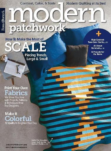 Modern Patchwork January 1st, 2018 Digital Back Issue Cover