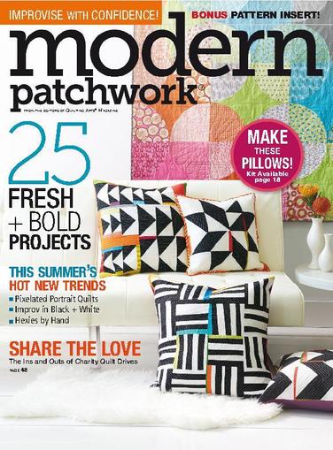 Modern Patchwork May 1st, 2015 Digital Back Issue Cover
