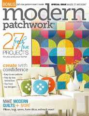 Modern Patchwork Magazine (Digital) Subscription                    April 28th, 2014 Issue
