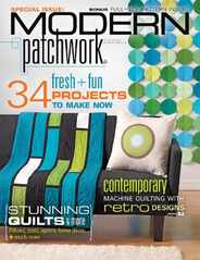 Modern Patchwork Magazine (Digital) Subscription                    April 24th, 2013 Issue