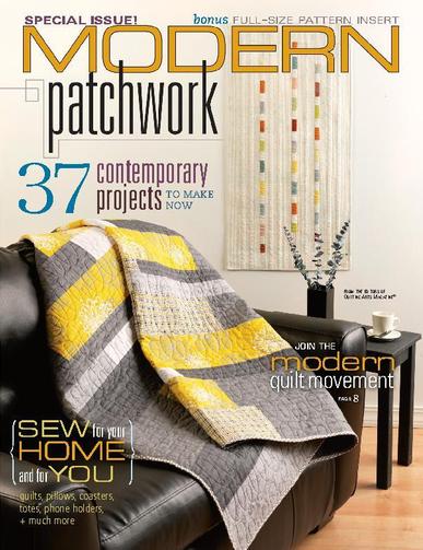 Modern Patchwork April 11th, 2012 Digital Back Issue Cover