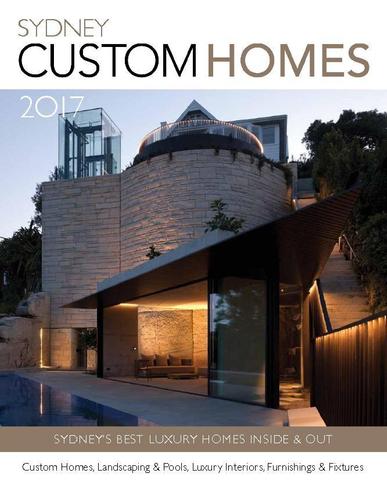 Sydney Custom Homes January 1st, 2017 Digital Back Issue Cover