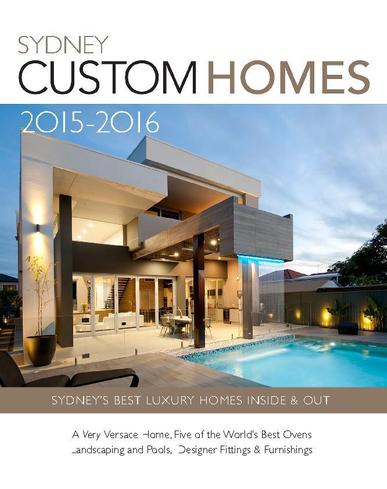 Sydney Custom Homes October 20th, 2015 Digital Back Issue Cover
