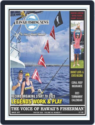 Hawaii Fishing News April 13th, 2023 Digital Back Issue Cover