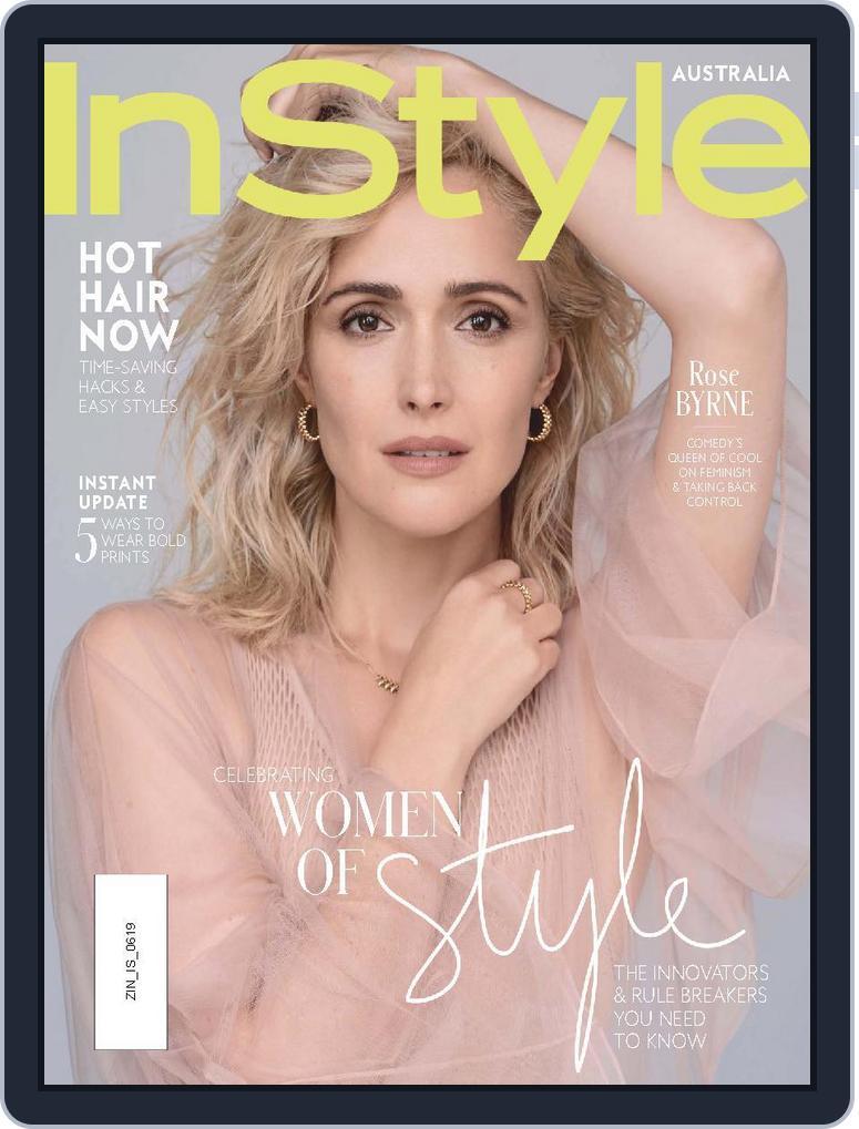 InStyle Australia (Digital) Subscription                    June 6th, 2019 Issue