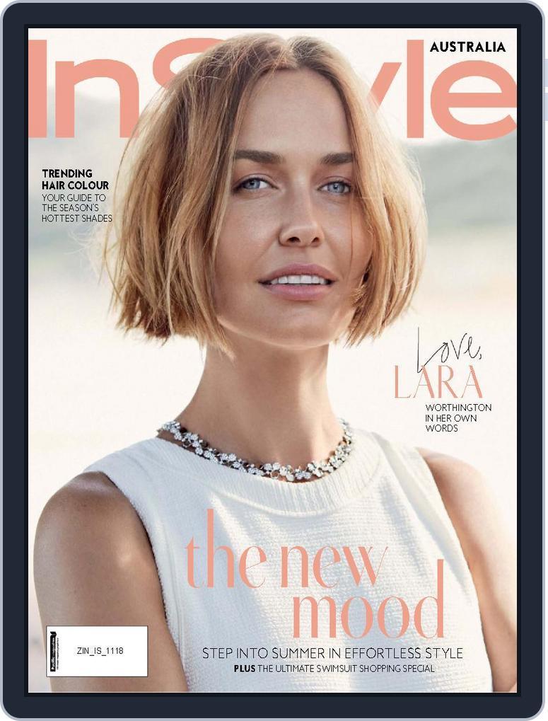 InStyle Australia (Digital) Subscription                    November 1st, 2018 Issue
