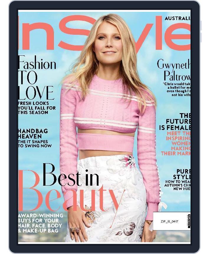 InStyle Australia (Digital) Subscription                    April 1st, 2017 Issue