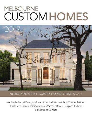 Melbourne Custom Homes January 10th, 2017 Digital Back Issue Cover