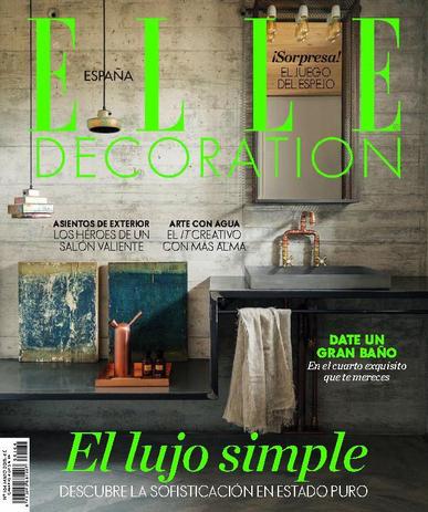 Elle Decoration Espana May 1st, 2018 Digital Back Issue Cover