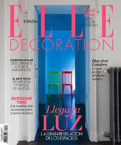 Elle Decoration Espana April 1st, 2018 Digital Back Issue Cover