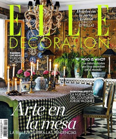 Elle Decoration Espana December 1st, 2017 Digital Back Issue Cover