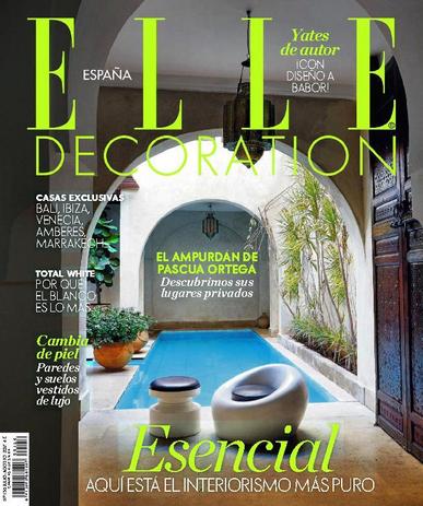 Elle Decoration Espana July 1st, 2017 Digital Back Issue Cover