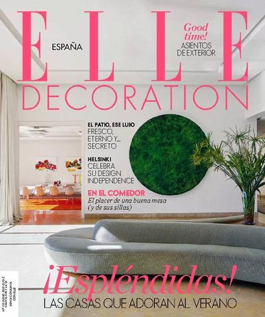 Elle Decoration Espana June 1st, 2017 Digital Back Issue Cover