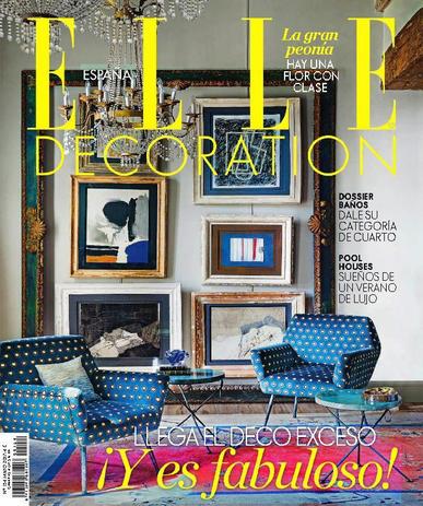 Elle Decoration Espana May 1st, 2017 Digital Back Issue Cover