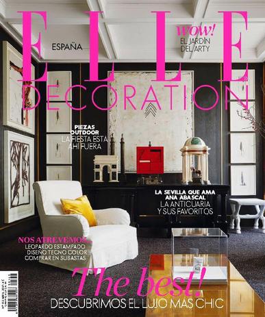 Elle Decoration Espana April 1st, 2017 Digital Back Issue Cover