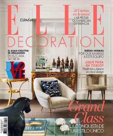 Elle Decoration Espana March 1st, 2017 Digital Back Issue Cover