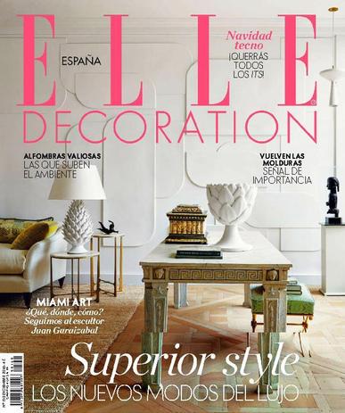 Elle Decoration Espana December 1st, 2016 Digital Back Issue Cover