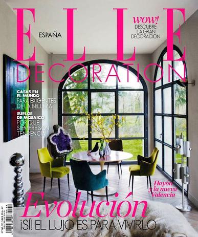 Elle Decoration Espana October 1st, 2016 Digital Back Issue Cover