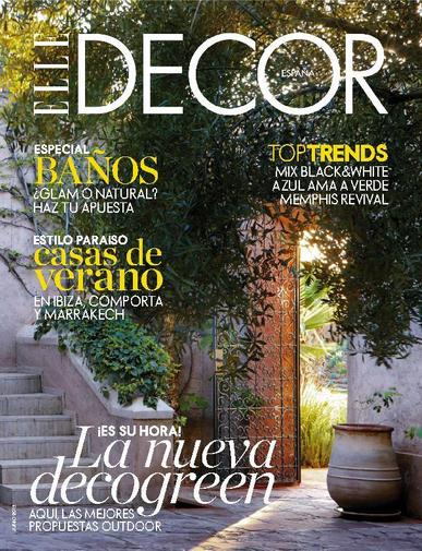 Elle Decoration Espana May 21st, 2015 Digital Back Issue Cover