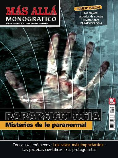 Más Allá Monográficos September 1st, 2016 Digital Back Issue Cover