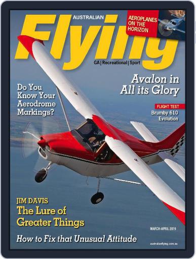 Australian Flying March 1st, 2019 Digital Back Issue Cover