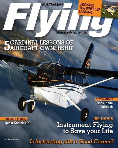 Australian Flying June 9th, 2016 Digital Back Issue Cover