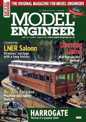 Model Engineer April 18th, 2023 Digital Back Issue Cover