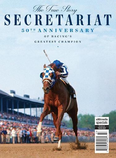 Secretariat - 50th Anniversary April 13th, 2023 Digital Back Issue Cover