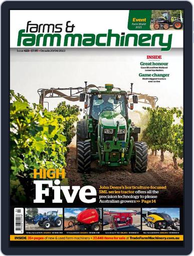Farms and Farm Machinery April 19th, 2023 Digital Back Issue Cover