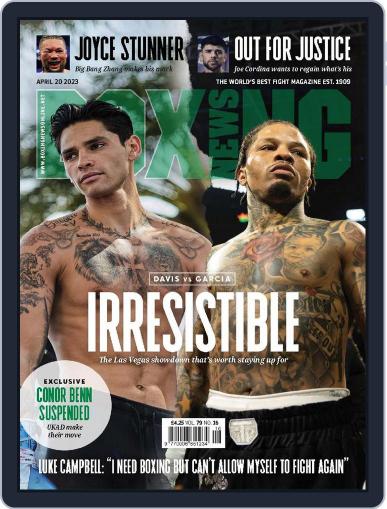 Boxing News April 20th, 2023 Digital Back Issue Cover