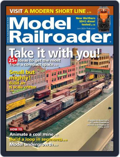 Model Railroader June 1st, 2023 Digital Back Issue Cover