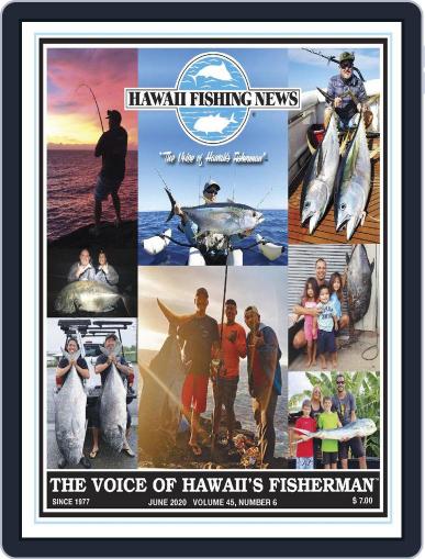 Hawaii Fishing News June 1st, 2020 Digital Back Issue Cover