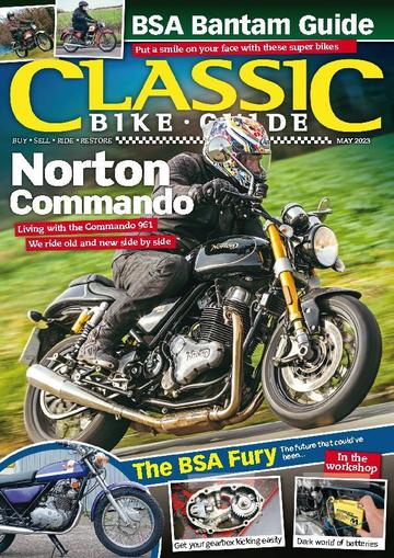 Classic Bike Guide May 1st, 2023 Digital Back Issue Cover