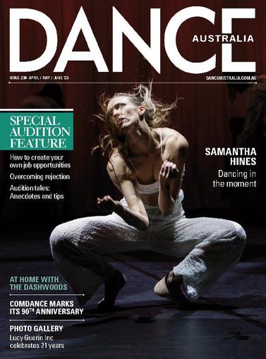 Dance Australia April 1st, 2023 Digital Back Issue Cover