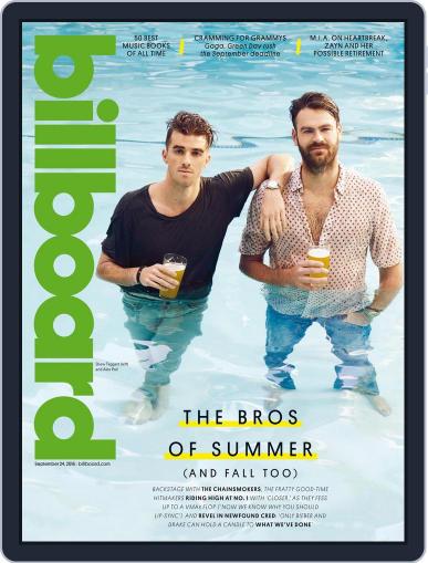 Billboard September 24th, 2016 Digital Back Issue Cover