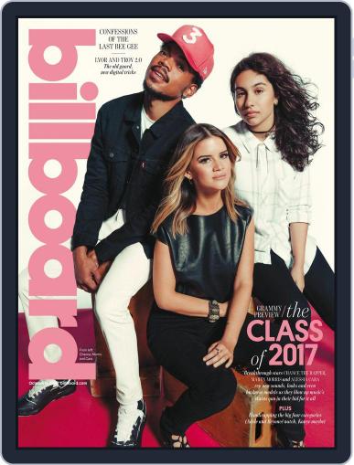 Billboard October 15th, 2016 Digital Back Issue Cover
