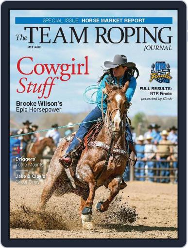 The Team Roping Journal May 1st, 2023 Digital Back Issue Cover
